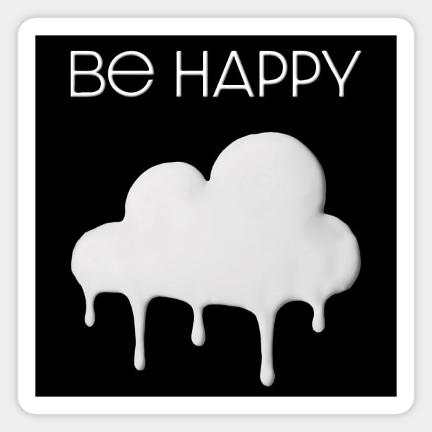 Dixie Damelio - be happy Cloud (logo + title)| Charli Damelio Hype House Tiktok Magnet by Vane22april